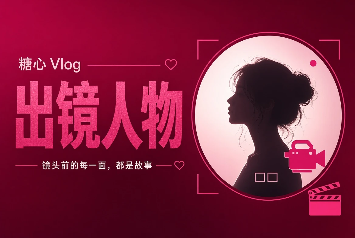 糖心Vlog出镜人物影像